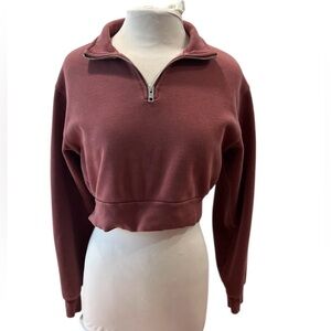 TNA Perfect Cozy Cropped Fleece - Small